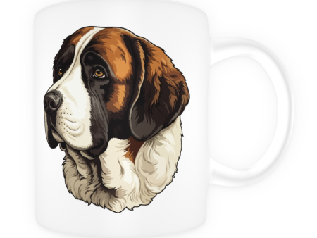 Tasse en céramique-Thème animaux-Saint Bernard For Discount