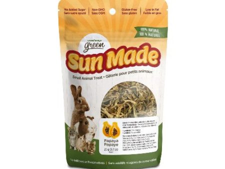 Gâteries Sun Made Living World Green pour petits animaux, papaye Online Hot Sale