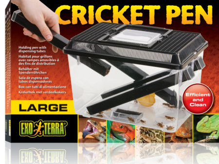 Habitat pour grillons Cricket Pen, grand, 30 x 20,5 x 19,5 cm Supply