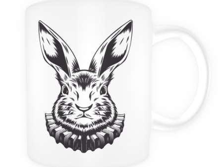 Tasse en céramique-Thème animaux-Lapin For Sale