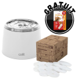 Catit abreuvoir dessus en acier inoxydable 2 litres et 12 filtres supplémentaires + CADEAU on Sale