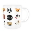 Tasse en céramique-Thème animaux-Chien en folie Supply