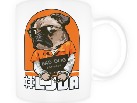 Tasse en céramique-Thème animaux- Bad Dog For Cheap