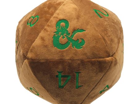 D20 Jumbo Plush Dice - D&D Feywild Copper and Green Hot on Sale