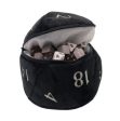 D20 Plush Dice Bag - Black Discount