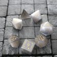 Dragon Shield Gemstone Gray Cats Eye Stone (And Box) Polyhedral Dice Set Online