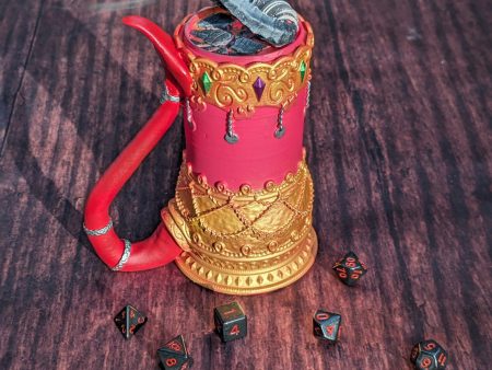 Demon-Blooded Tiefling 3D Printed Mythic Mug Stein on Sale