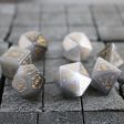 Dragon Shield Gemstone Gray Cats Eye Stone (And Box) Polyhedral Dice Set Online