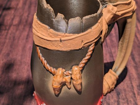 Barbarian Class 3D Printed Mythic Mug Stein | Tabletop RPG Gaming Cosplay - Dungeons and Dragon DnD D&D Wargaming | Drink Koozie Can Holder. Discount