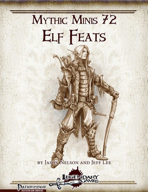 Mythic Minis 72: Elf Feats Online Sale