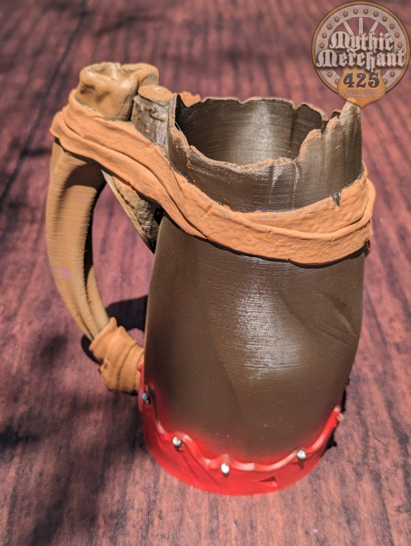 Barbarian Class 3D Printed Mythic Mug Stein | Tabletop RPG Gaming Cosplay - Dungeons and Dragon DnD D&D Wargaming | Drink Koozie Can Holder. Discount