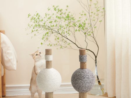 Helsinki The Ball Ivory Cat Scratch Post Online Hot Sale