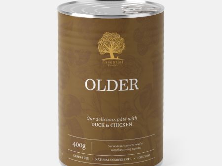 Essential Foods Older Pate Dog Food 400g For Sale