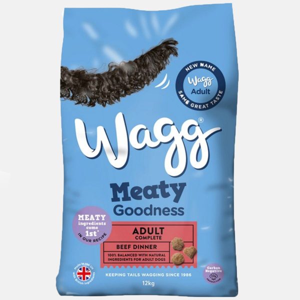 Wagg Meaty Goodness Complete Dry Adult Dog Food with Beef Cheap