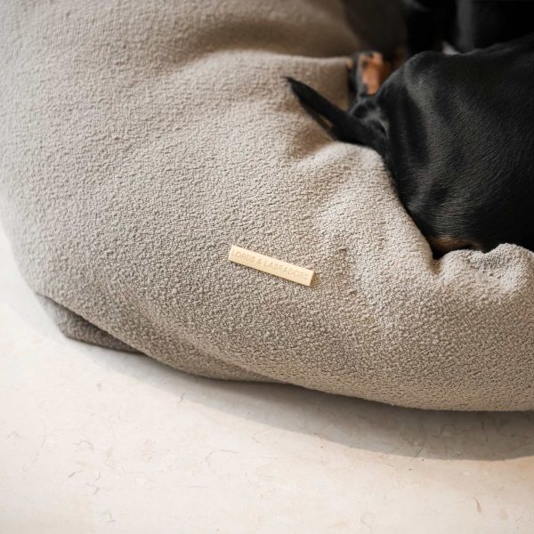 Snooze Pouff in Putty by Lords & Labradors on Sale