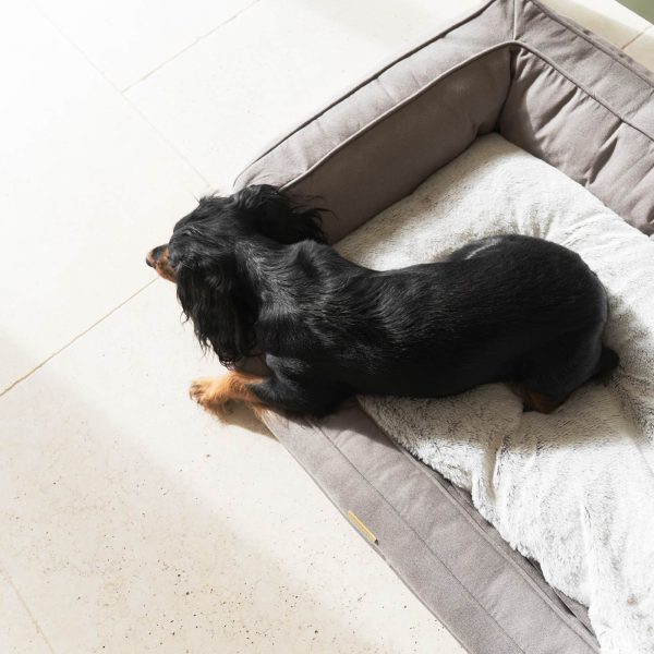 Deep Sleep Dog Bed in Putty by Lords & Labradors Supply