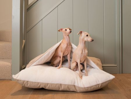 Sleepy Burrows Bed With Removable Cover in Savanna Oatmeal by Lords & Labradors Cheap