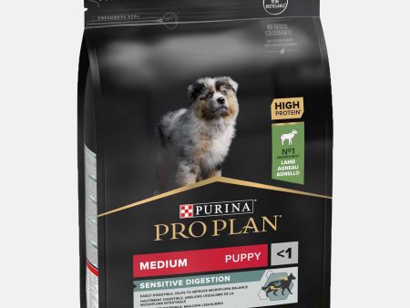 PRO PLAN Medium Puppy Sensitive Digestion Dry Dog Food with Lamb For Discount