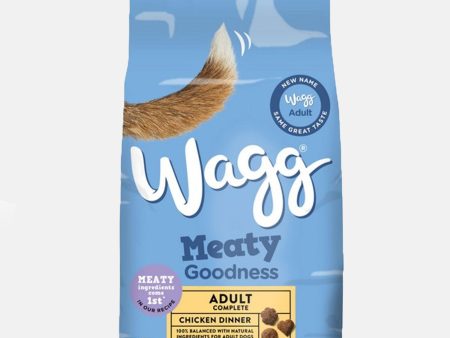 Wagg Meaty Goodness Complete Dry Adult Dog Food with Chicken For Discount