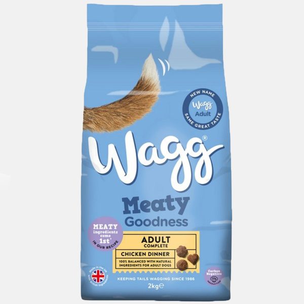 Wagg Meaty Goodness Complete Dry Adult Dog Food with Chicken For Discount