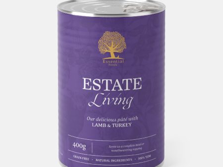 Essential Foods Estate Living Pate Dog Food 400g Online