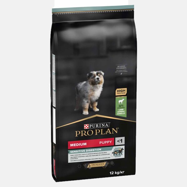 PRO PLAN Medium Puppy Sensitive Digestion Dry Dog Food with Lamb For Discount