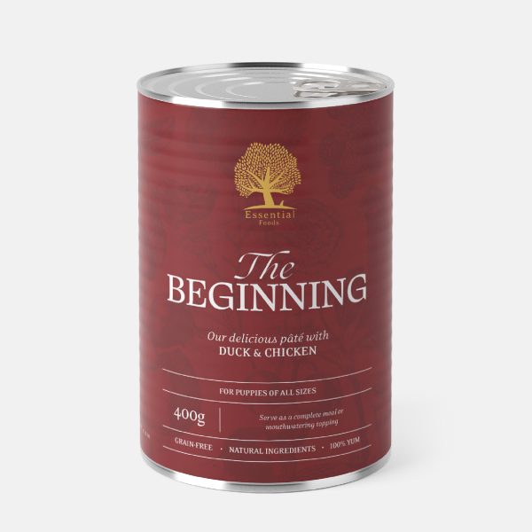 Essential Foods The Beginning Pate Dog Food 400g Discount