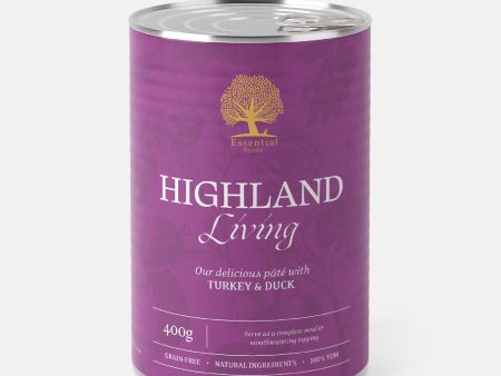 Essential Foods Highland Living Pate Dog Food 400g Online Hot Sale